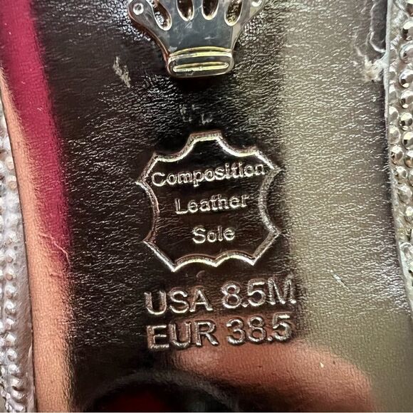 stilettos Nina New York High Heels //
Nina Gold Glitter Stilettos heels Sz 8.5 - Picture 3 of 16